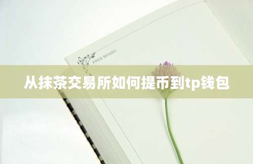 从抹茶交易所如何提币到tp钱包
