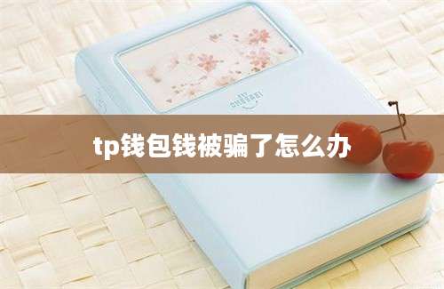 tp钱包钱被骗了怎么办