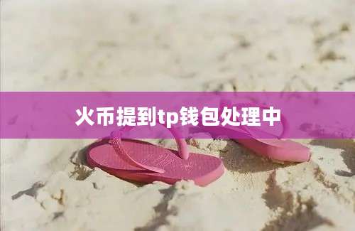 火币提到tp钱包处理中