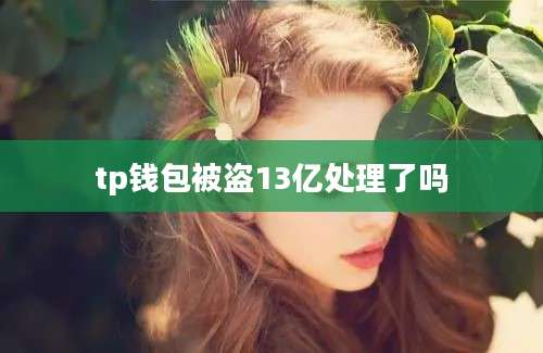 tp钱包被盗13亿处理了吗