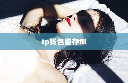 tp钱包能存fil