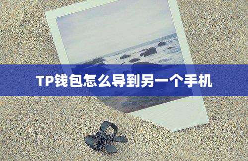 TP钱包怎么导到另一个手机