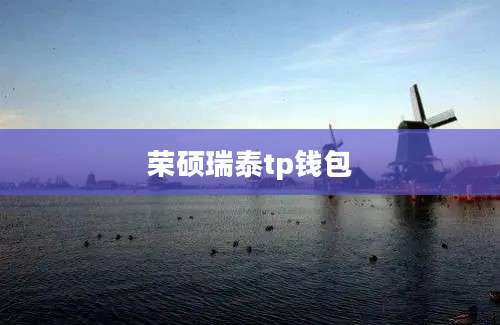 荣硕瑞泰tp钱包