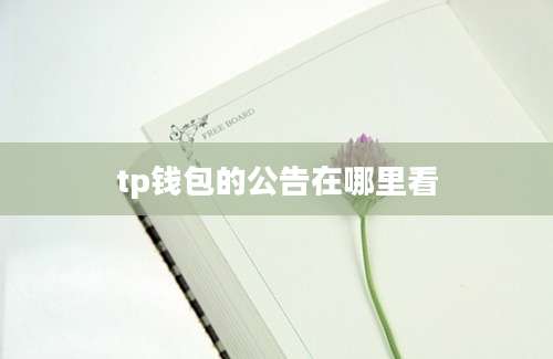 tp钱包的公告在哪里看