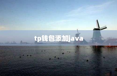 tp钱包添加java
