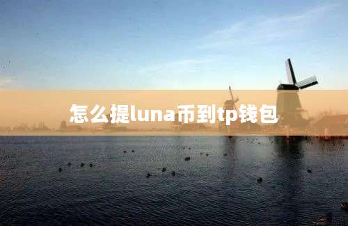 怎么提luna币到tp钱包