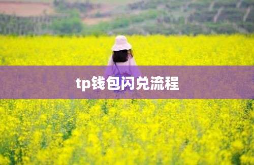 tp钱包闪兑流程
