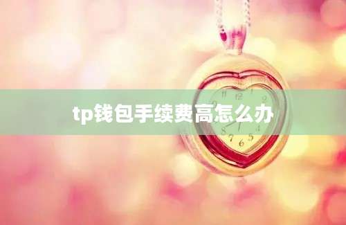 tp钱包手续费高怎么办