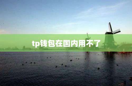 tp钱包在国内用不了