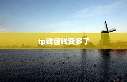 tp钱包钱变多了