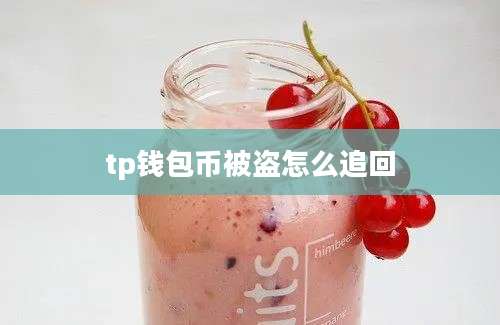 tp钱包币被盗怎么追回