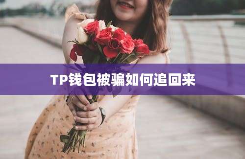 TP钱包被骗如何追回来