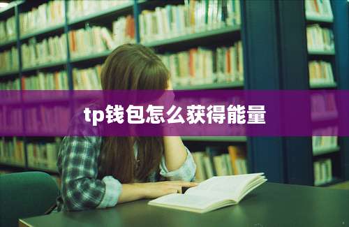 tp钱包怎么获得能量