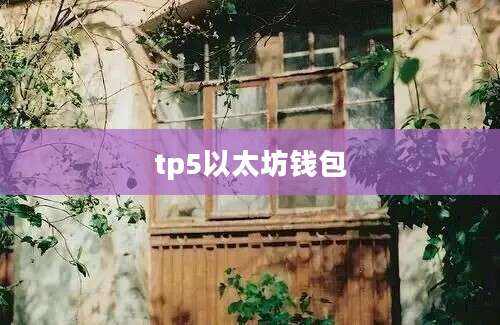 tp5以太坊钱包