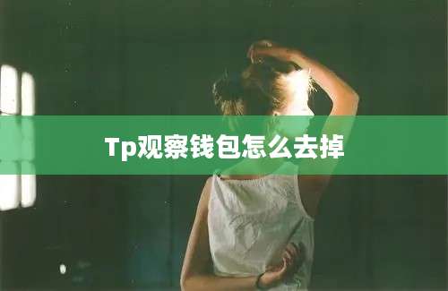 Tp观察钱包怎么去掉