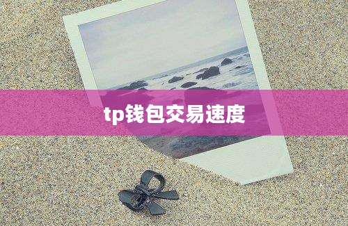 tp钱包交易速度
