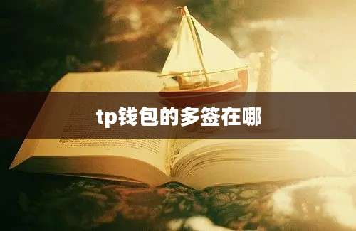 tp钱包的多签在哪