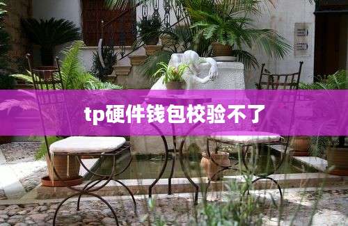 tp硬件钱包校验不了
