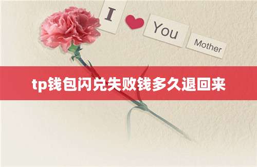 tp钱包闪兑失败钱多久退回来