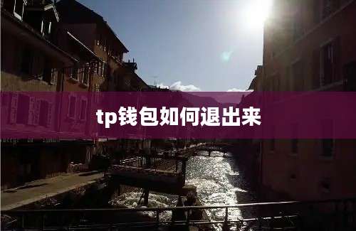 tp钱包如何退出来