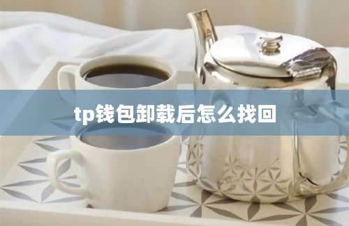 tp钱包卸载后怎么找回