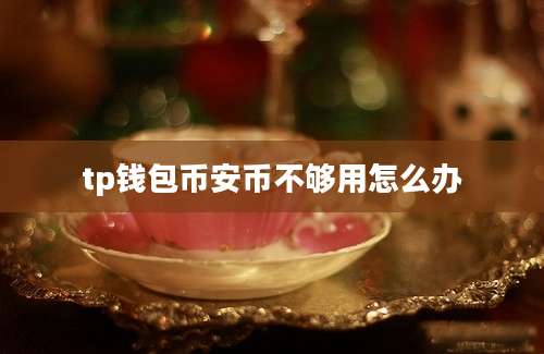 tp钱包币安币不够用怎么办